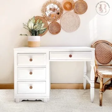 Dixie Belle Chalk Finish Paint Cotton 16oz - Matte Pure White