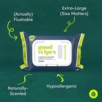 Goodwipes Flushable Wipes with Vitamin E & Aloe