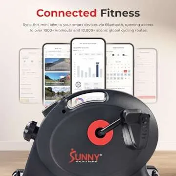 Sunny Health & Fitness Mini Under Desk Pedal Exerciser