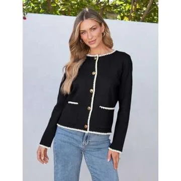 LILLUSORY Women's Cardigan Sweater - Trendy Fall Outfits for 2024