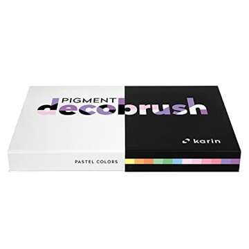 Karin Marker Pastel DECOBRUSH Marker, 1 Count (Pack of 12)
