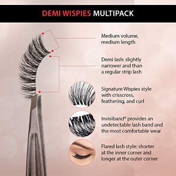 Ardell Demi Wispies Lashes - Natural Looking False Eyelashes