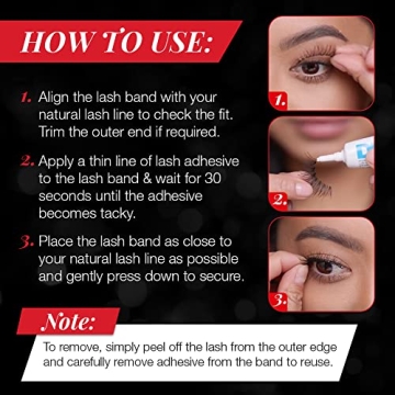 Ardell Demi Wispies Lashes - Natural Looking False Eyelashes