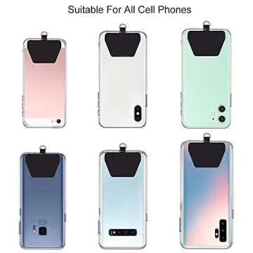 SHANSHUI Phone Strap, Universal Cell Phone Neck Lanyard Wrist Lanyard Tether Lanyard for Smartphone Safety Tether System Key Chain Holder - Cheetah