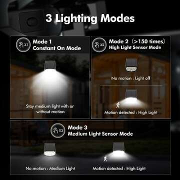 AloftSun Solar Motion Sensor Outdoor Lights,Waterproof Motion Sensor Spot Lights- 30 LED/3 Modes Solar Powered Spotlights,Landscape Lighting for Yard and Garden, Cool White,2 Pack