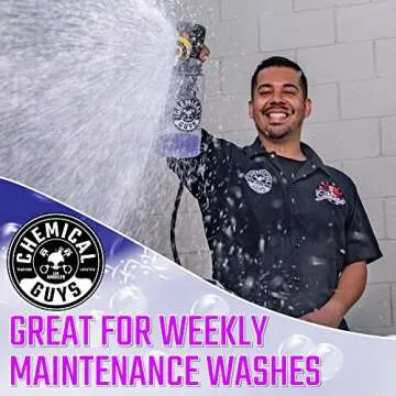 Chemical Guys CWS207 Extreme Bodywash & Wax Foaming Car Wash Soap, (Works with Foam Cannons/Guns or ...