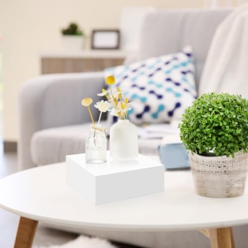 Leinuosen Buffet Risers Set 6-12" Acrylic Display Boxes