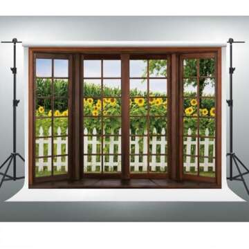 YongFoto Spring Backdrop for Parties & Photography