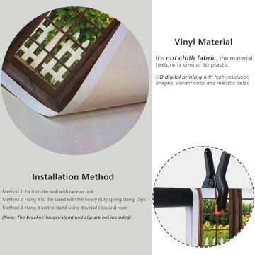 YongFoto Spring Backdrop for Parties & Photography