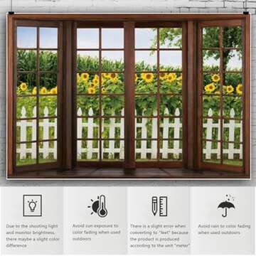 YongFoto Spring Backdrop for Parties & Photography