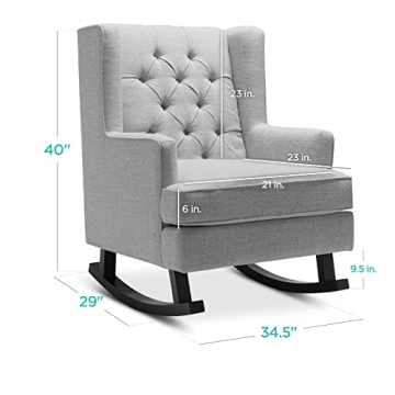 Best Choice Rocking Accent Chair for Nursery and Living Room
