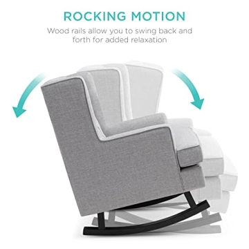 Best Choice Rocking Accent Chair for Nursery and Living Room
