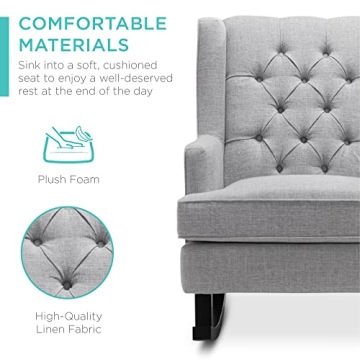 Best Choice Rocking Accent Chair for Nursery and Living Room