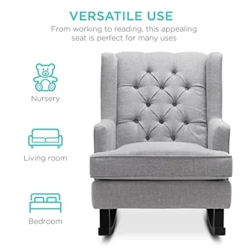 Best Choice Rocking Accent Chair for Nursery and Living Room
