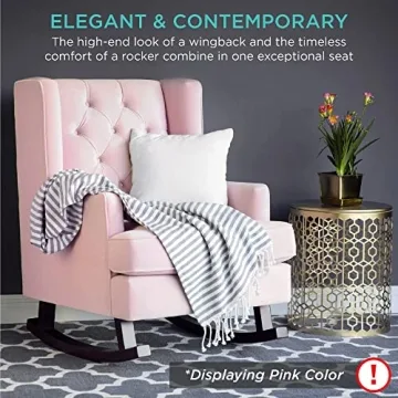 Best Choice Rocking Accent Chair for Nursery and Living Room