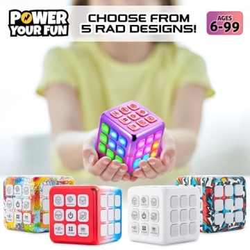 Exciting Cubik LED Memory Game for Kids - Fun & Interactive