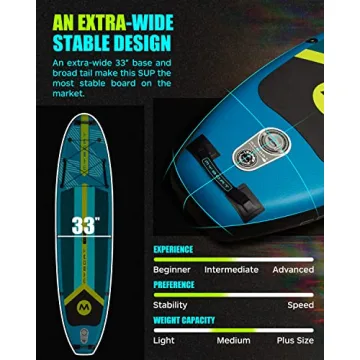 MYBOAT Inflatable Paddle Board for All Skill Levels