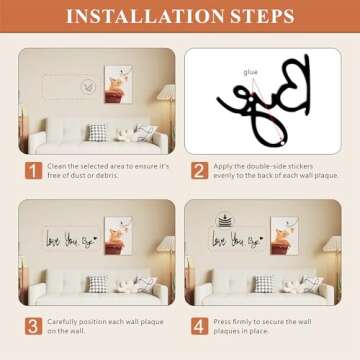 Love You Bye Decorative Sign for Any Doorway Decor