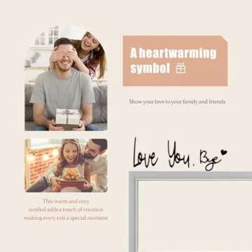 Love You Bye Decorative Sign for Any Doorway Decor