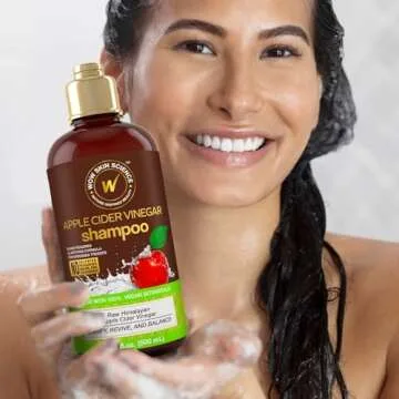 WOW Apple Cider Vinegar Shampoo for Hair Growth and Loss