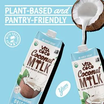 Vita Coco Organic Coconut Milk, Dairy Free & Plant Based