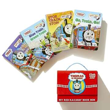 Thomas and Friends: My Red Railway Book Box (Bright & Early Board Books)