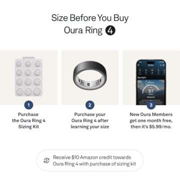 Oura Ring 4 - Smart Wearable with Sleep & Fitness Tracking