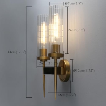 PERMO Modern Wall Sconces - Elegant Lighting Fixtures