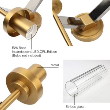 PERMO Modern Wall Sconces - Elegant Lighting Fixtures