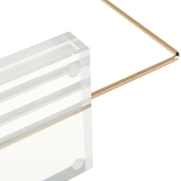 Stylish russell+hazel Memo Display with Gold-Toned Frame