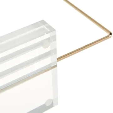 Stylish russell+hazel Memo Display with Gold-Toned Frame