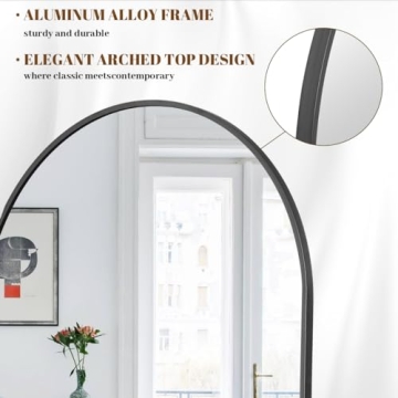 Stylish Koonmi Arched Full Length Mirror for Any Space