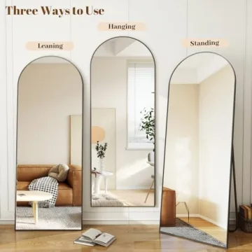 Stylish Koonmi Arched Full Length Mirror for Any Space