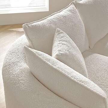 Stylish WILLIAMSPACE Curved Sofa for Modern Living Rooms