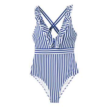 CUPSHE Ruffled One Piece Swimsuit for Women