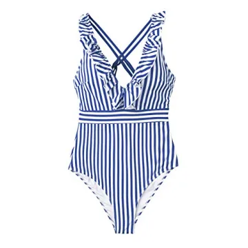 CUPSHE Ruffled One Piece Swimsuit for Women