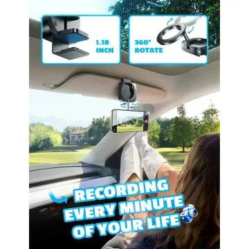 LISEN Airplane Phone Holder - MagSafe Travel Essentials for iPhone 15