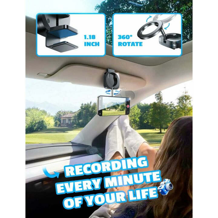 LISEN Airplane Phone Holder - MagSafe Travel Essentials for iPhone 15