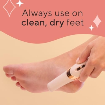 Finishing Touch Flawless Pedi Callus Remover for Home Pedicure