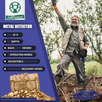 PalliPartners Waterproof Metal Detector for Adults and Kids