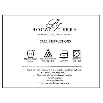 Boca Terry Women's Spa Wrap - 100% Cotton for Comfort