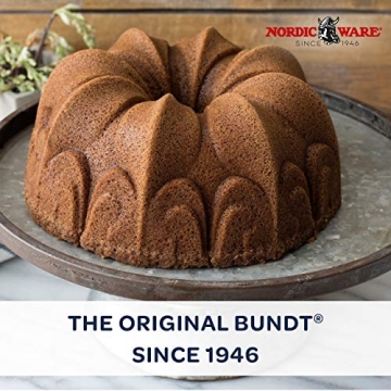 Nordic Ware Fleur De Lis Bundt Pan for Perfect Cakes