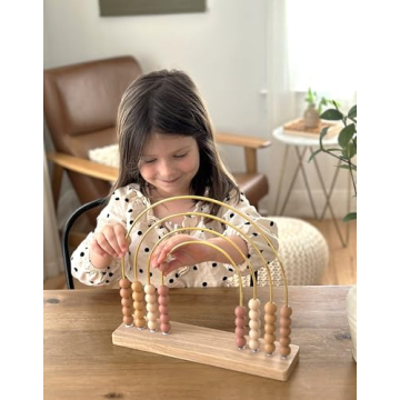 Brooklyn Boho Rainbow Abacus Educational Toy For Kids