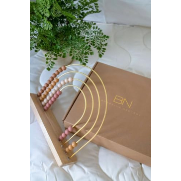 Brooklyn Boho Rainbow Abacus Educational Toy For Kids