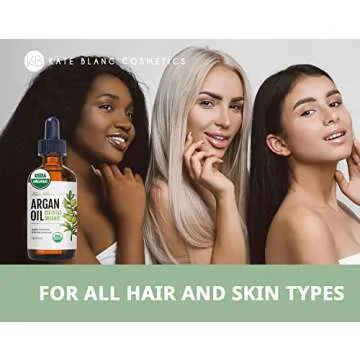 Kate Blanc Argan Oil - Pure & Organic Hair and Skin Care