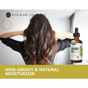 Kate Blanc Argan Oil - Pure & Organic Hair and Skin Care