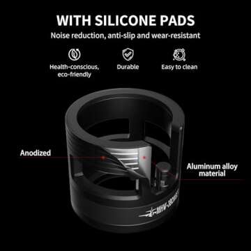 MHW-3BOMBER Espresso Tamping Station 58MM Features