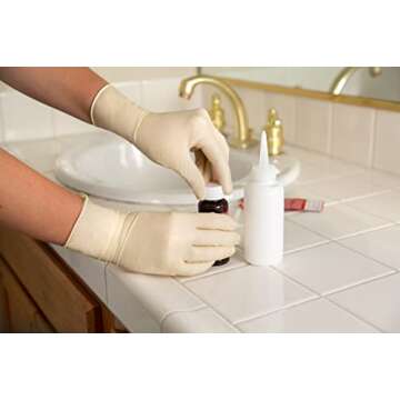 Ansell Microflex Diamond Grip Disposable Latex Gloves