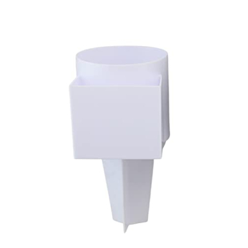 Set of 2 Beach Cup Holders with Pocket for Outdoor Use