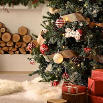 Shatterproof Valentines Day Ornaments Set for Family Fun